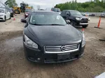 2014 Nissan Maxima S Black vin: 1N4AA5AP1EC492141