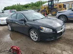 2014 Nissan Maxima S Black vin: 1N4AA5AP1EC492141