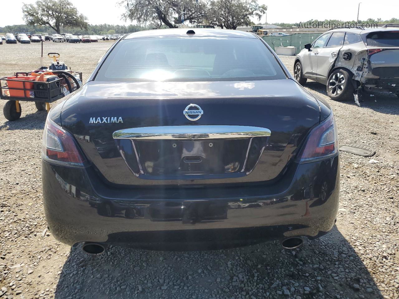 2014 Nissan Maxima S Фиолетовый vin: 1N4AA5AP1EC495590