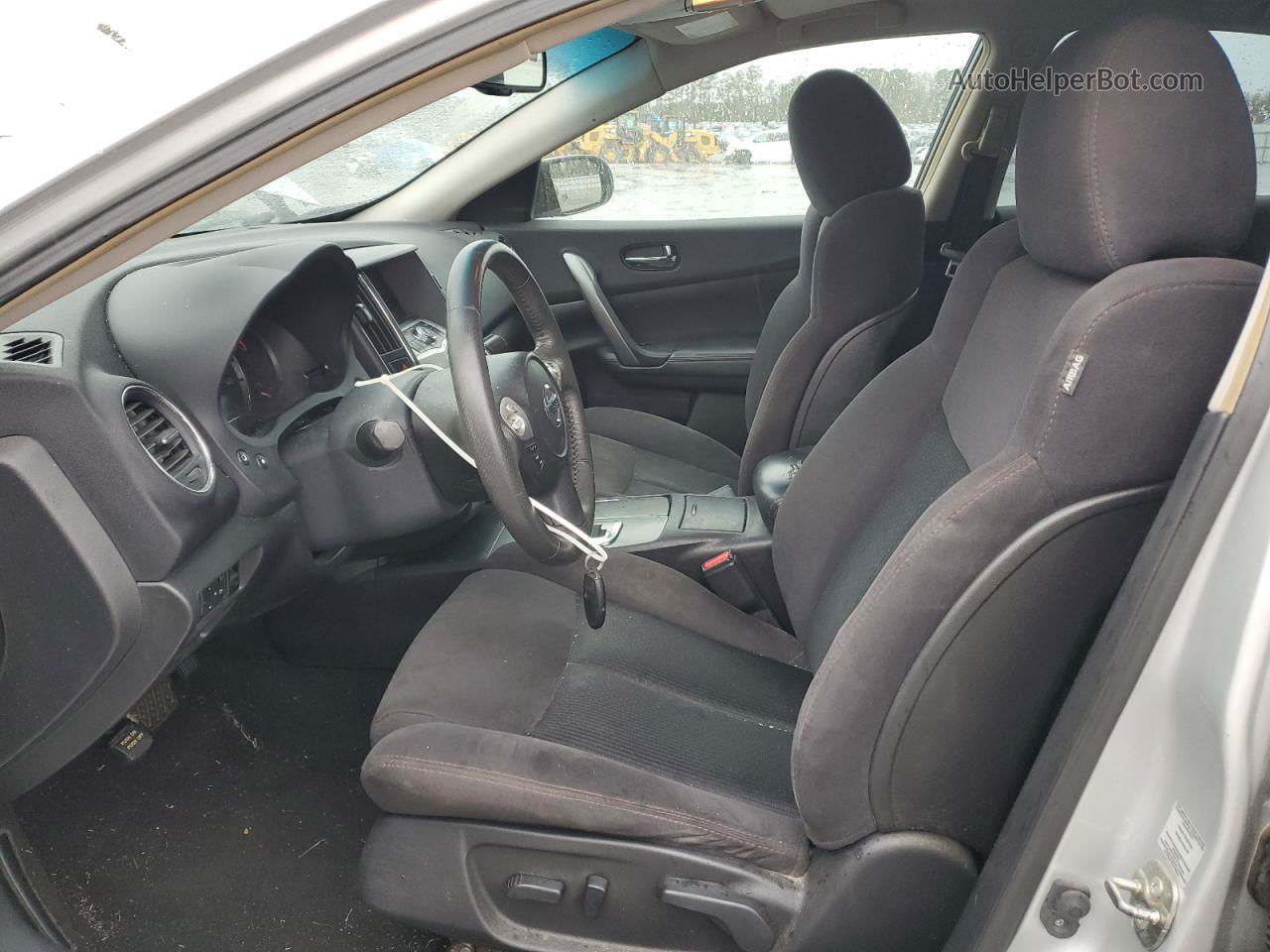 2014 Nissan Maxima S Silver vin: 1N4AA5AP1EC913713
