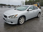 2014 Nissan Maxima S Silver vin: 1N4AA5AP1EC913713