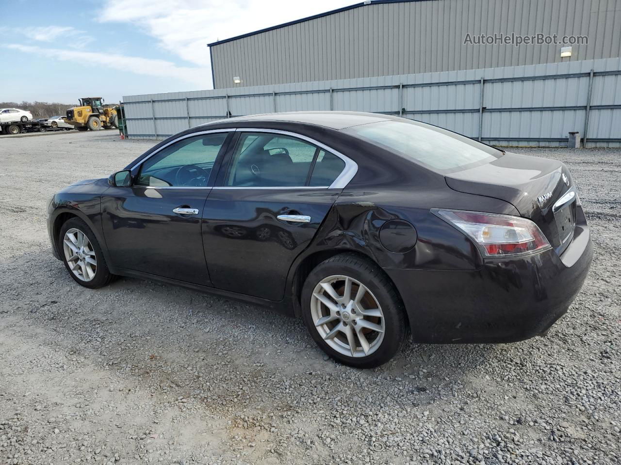 2014 Nissan Maxima S Черный vin: 1N4AA5AP2EC454157