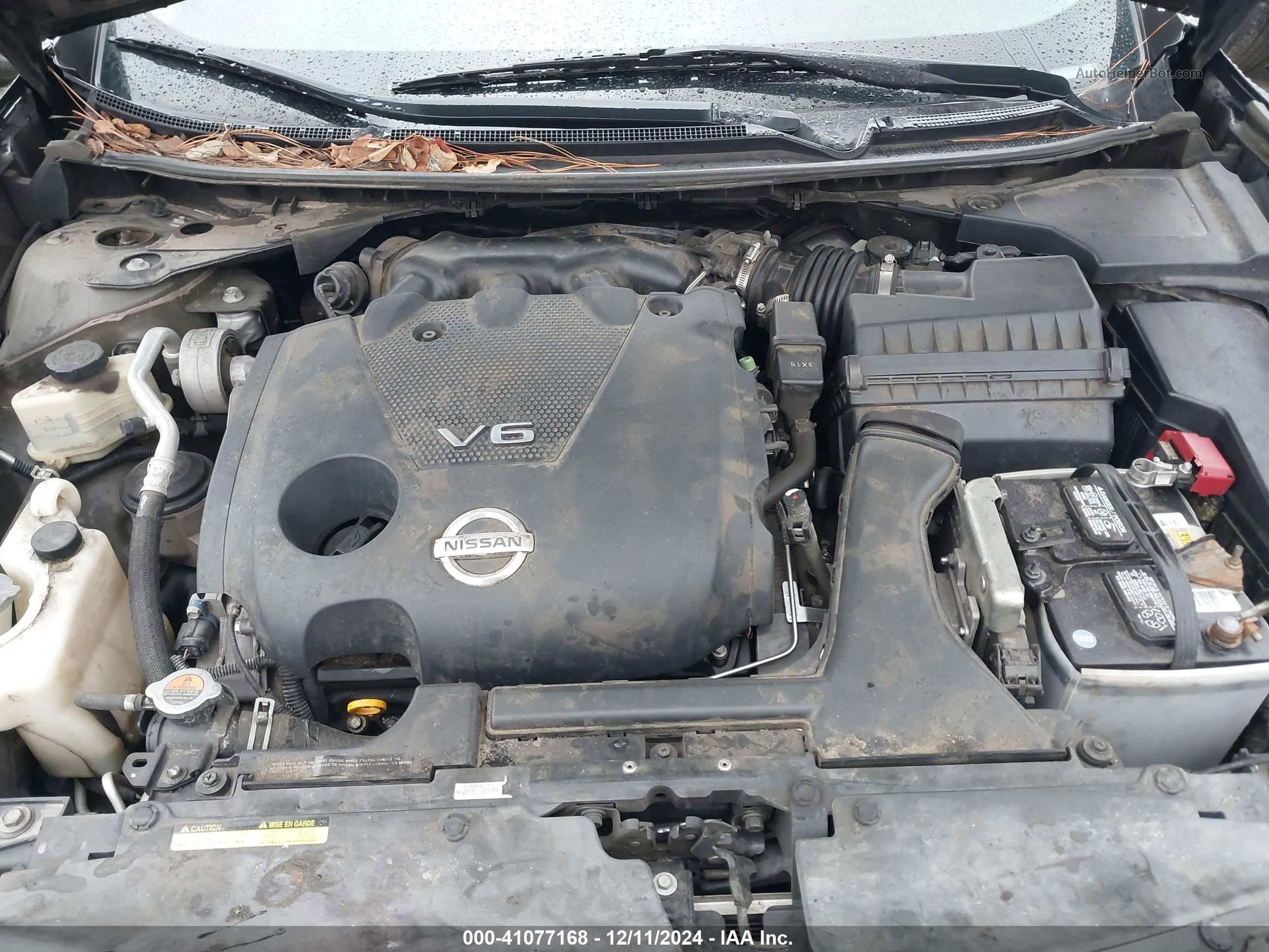 2014 Nissan Maxima 3.5 Sv Black vin: 1N4AA5AP2EC456457