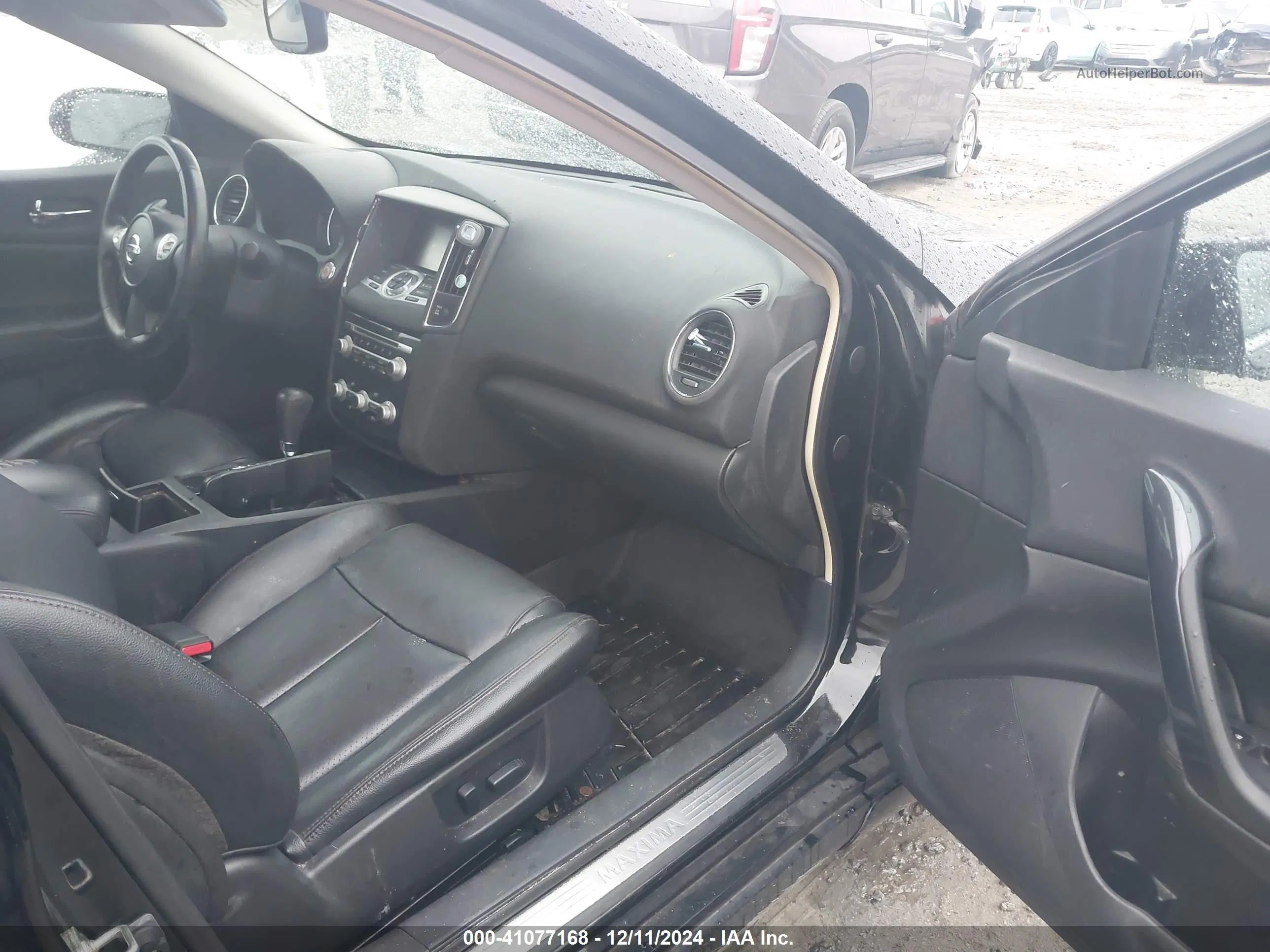 2014 Nissan Maxima 3.5 Sv Black vin: 1N4AA5AP2EC456457