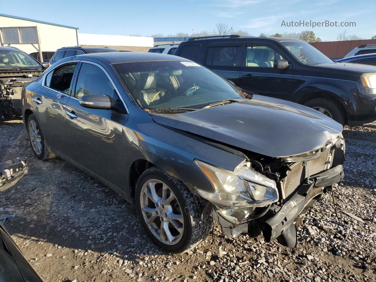 2014 Nissan Maxima S Charcoal vin: 1N4AA5AP2EC462520