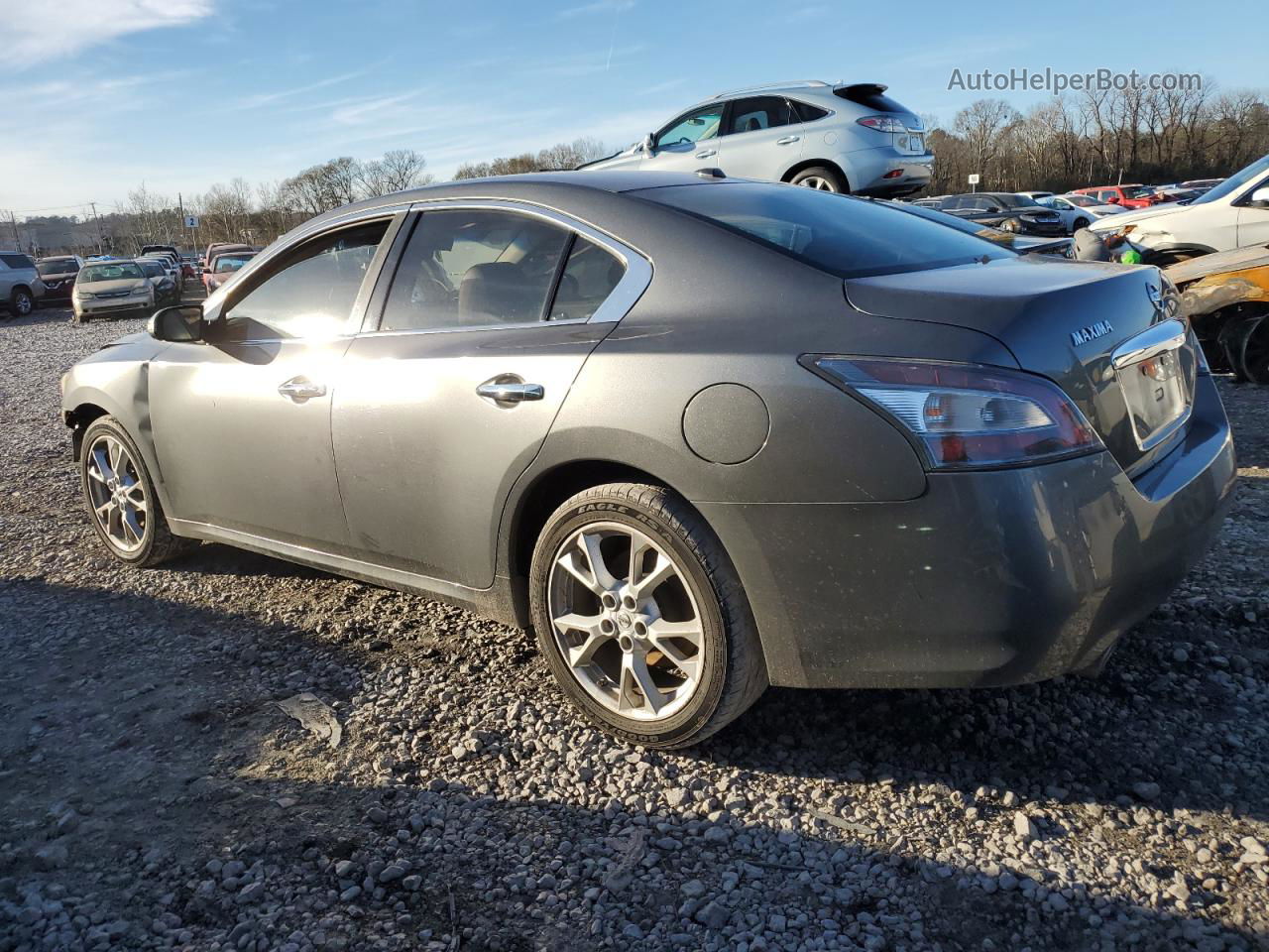 2014 Nissan Maxima S Charcoal vin: 1N4AA5AP2EC462520