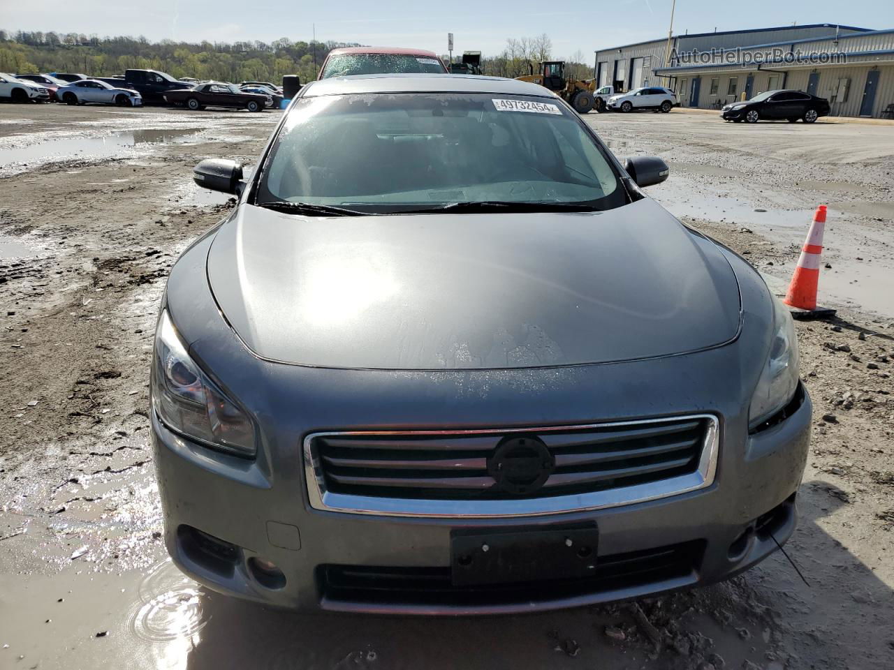 2014 Nissan Maxima S Gray vin: 1N4AA5AP2EC465806