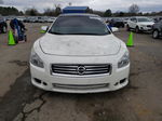 2014 Nissan Maxima S White vin: 1N4AA5AP2EC466244