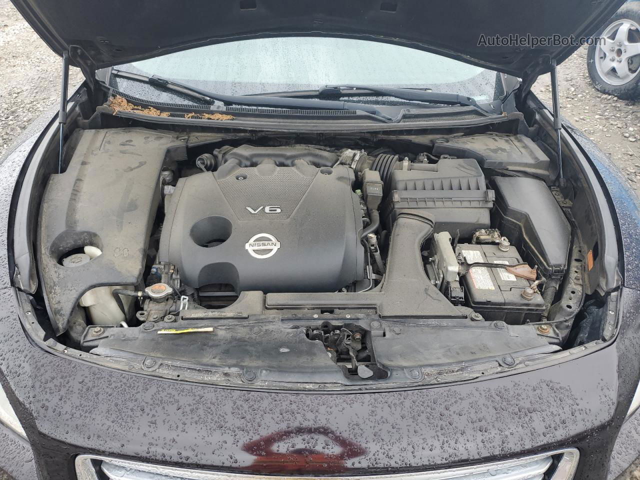 2014 Nissan Maxima S Черный vin: 1N4AA5AP2EC472240