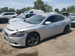 2014 Nissan Maxima S Silver vin: 1N4AA5AP2EC482413