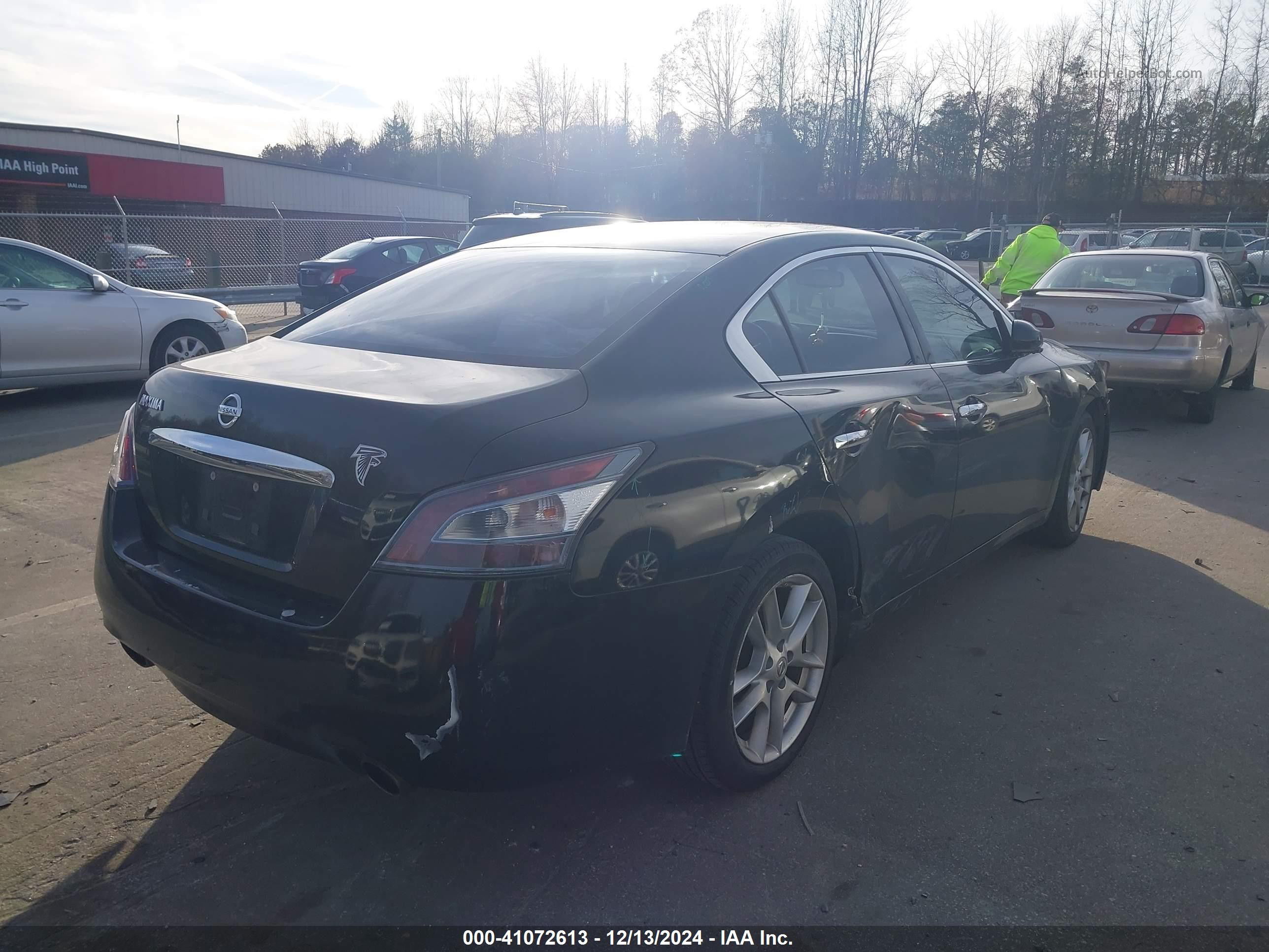 2014 Nissan Maxima 3.5 S/3.5 Sv Черный vin: 1N4AA5AP2EC496537