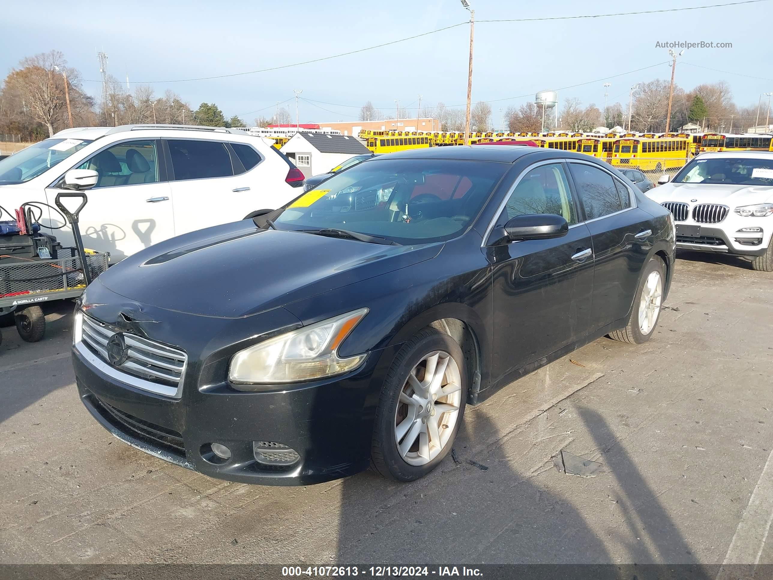 2014 Nissan Maxima 3.5 S/3.5 Sv Черный vin: 1N4AA5AP2EC496537
