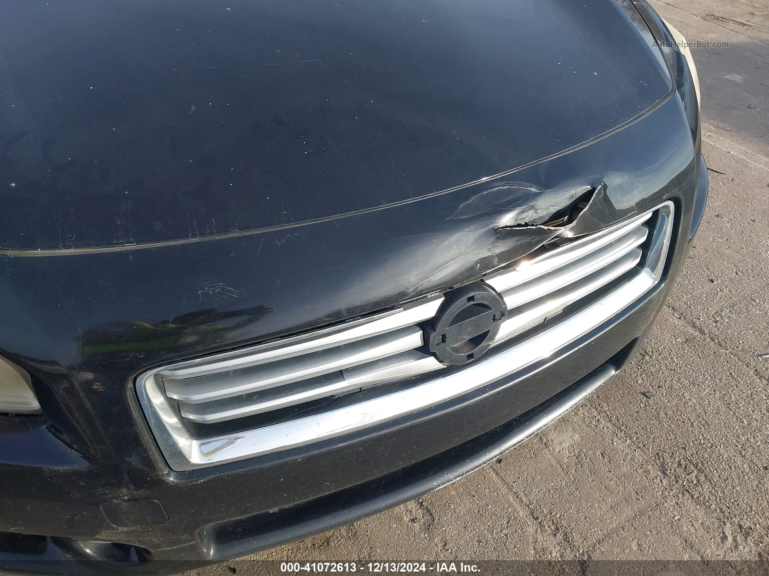 2014 Nissan Maxima 3.5 S/3.5 Sv Черный vin: 1N4AA5AP2EC496537