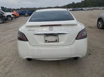 2014 Nissan Maxima S White vin: 1N4AA5AP2EC914630