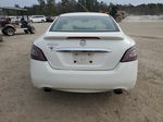 2014 Nissan Maxima S White vin: 1N4AA5AP3EC439845