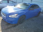 2014 Nissan Maxima S Blue vin: 1N4AA5AP4EC458517