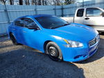 2014 Nissan Maxima S Blue vin: 1N4AA5AP4EC458517