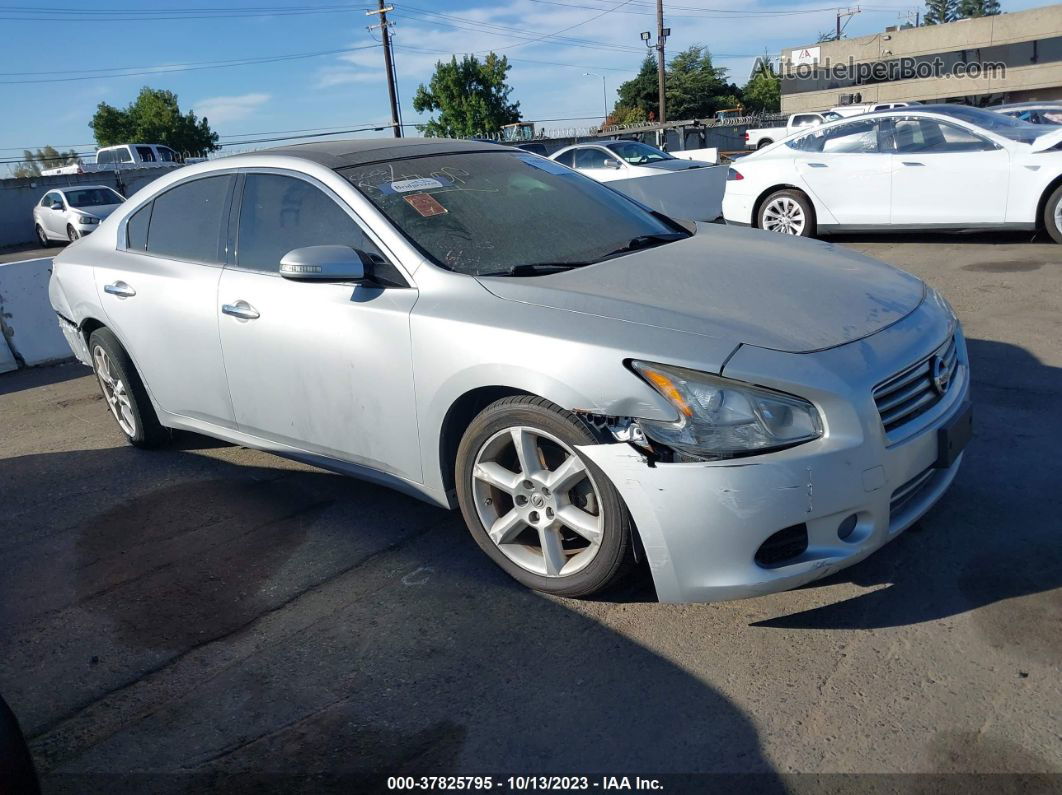 2014 Nissan Maxima 3.5 Silver vin: 1N4AA5AP4EC464625