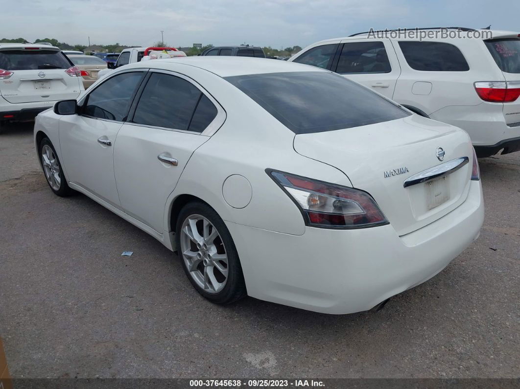 2014 Nissan Maxima 3.5 Белый vin: 1N4AA5AP4EC485913