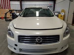 2014 Nissan Maxima S White vin: 1N4AA5AP4EC499665