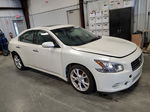2014 Nissan Maxima S White vin: 1N4AA5AP4EC499665