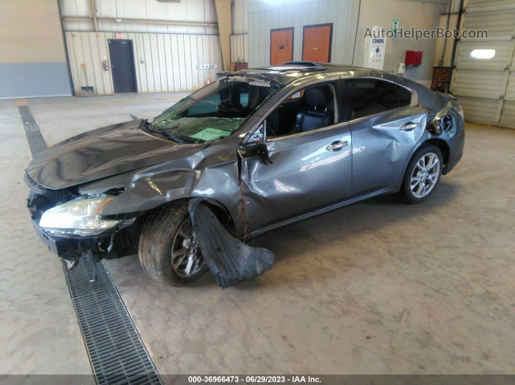 2014 Nissan Maxima 3.5 Sv Gray vin: 1N4AA5AP4EC911731