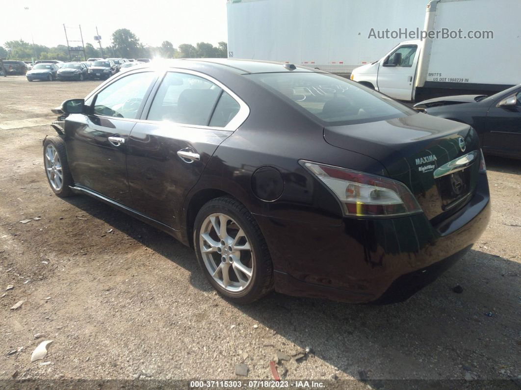 2014 Nissan Maxima 3.5 Sv W/premium Pkg Burgundy vin: 1N4AA5AP5EC465086