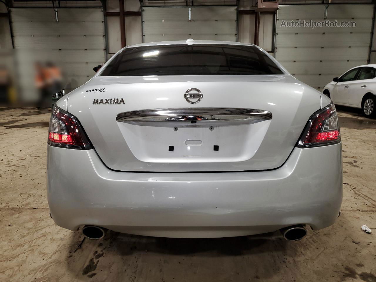 2014 Nissan Maxima S Silver vin: 1N4AA5AP5EC479800