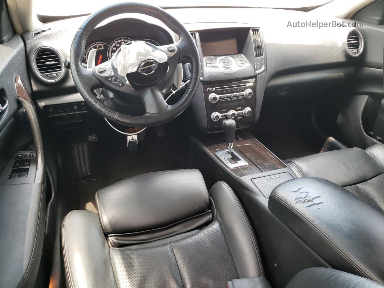 2014 Nissan Maxima S Серебряный vin: 1N4AA5AP5EC490649