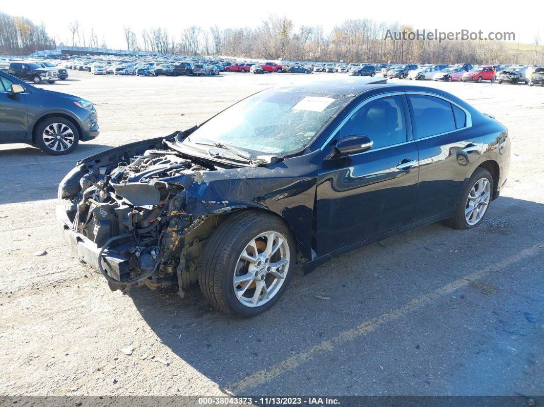 2014 Nissan Maxima 3.5 Sv Black vin: 1N4AA5AP5EC497231