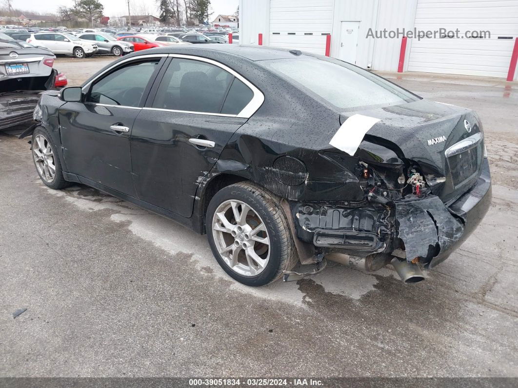 2014 Nissan Maxima 3.5 Sv Black vin: 1N4AA5AP6EC464531