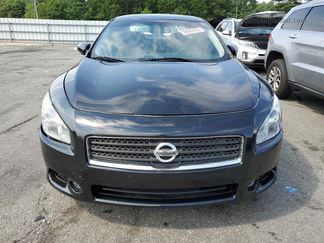 2014 Nissan Maxima S Черный vin: 1N4AA5AP7EC439265