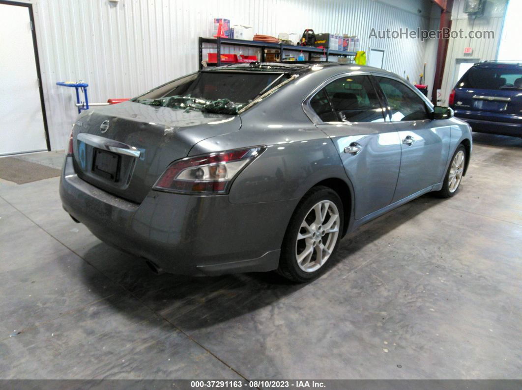 2014 Nissan Maxima 3.5 Sv W/premium Pkg Gray vin: 1N4AA5AP7EC443316