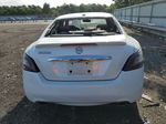 2014 Nissan Maxima S White vin: 1N4AA5AP7EC478891