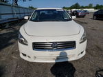 2014 Nissan Maxima S White vin: 1N4AA5AP7EC478891