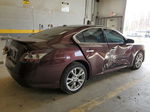 2014 Nissan Maxima S Maroon vin: 1N4AA5AP7EC484495