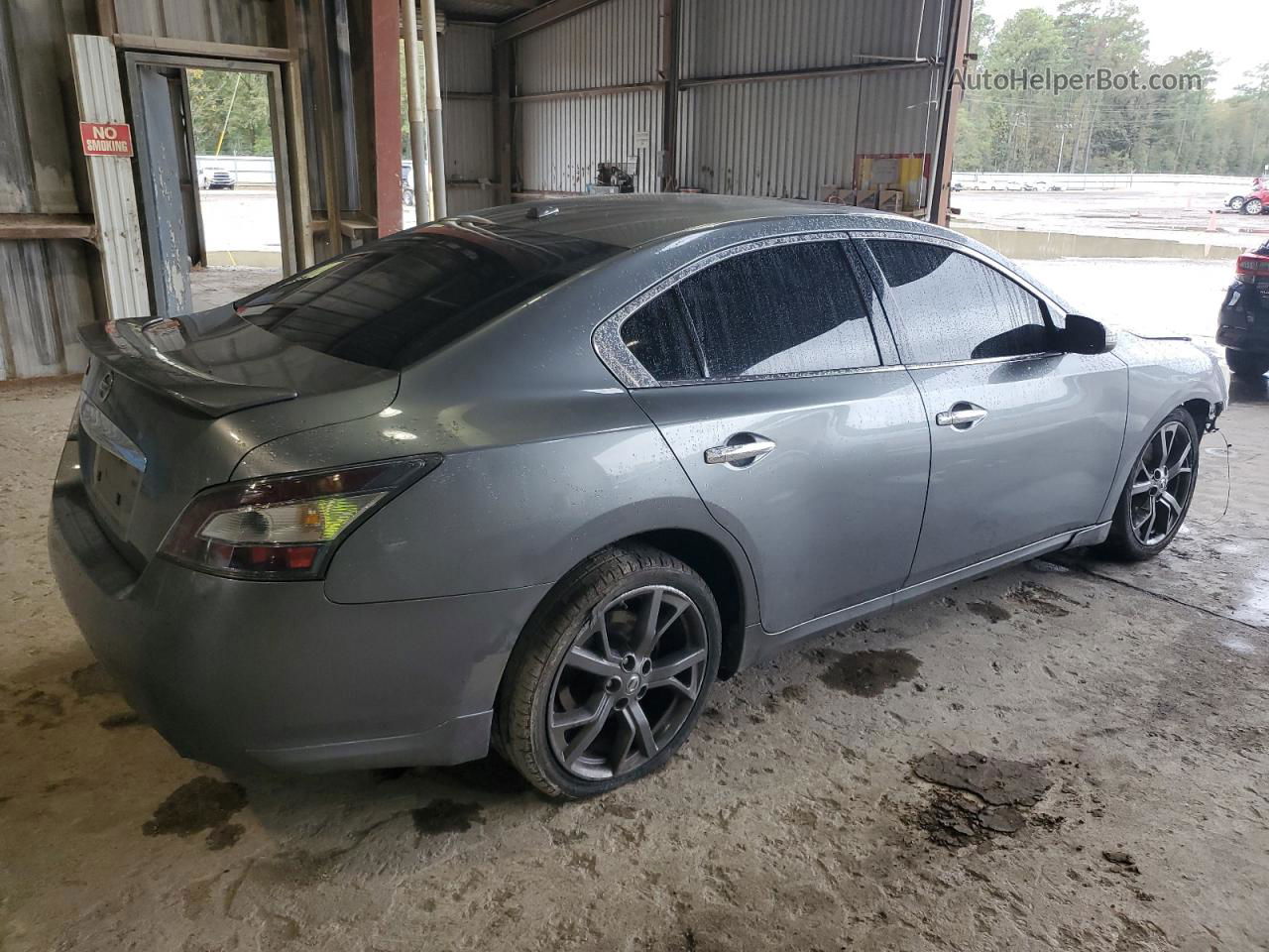 2014 Nissan Maxima S Gray vin: 1N4AA5AP7EC908094