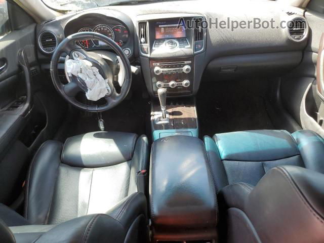 2014 Nissan Maxima S Черный vin: 1N4AA5AP7EC909648