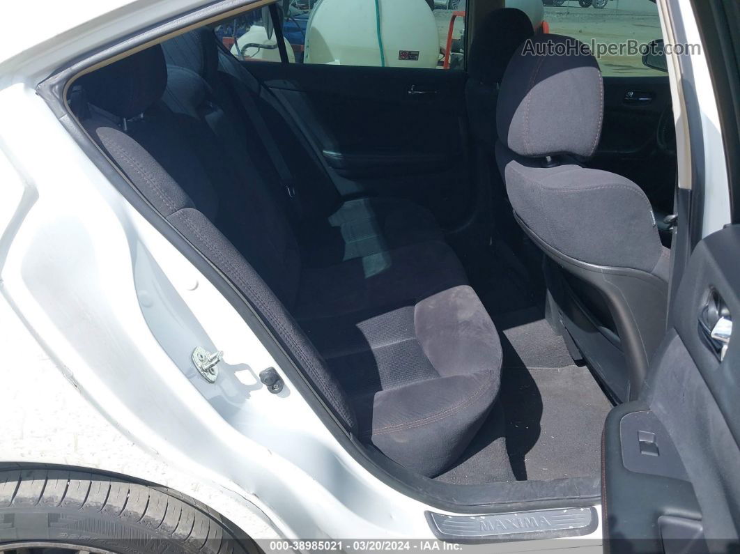 2014 Nissan Maxima 3.5 S White vin: 1N4AA5AP8EC443793