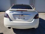 2014 Nissan Maxima S White vin: 1N4AA5AP8EC488622