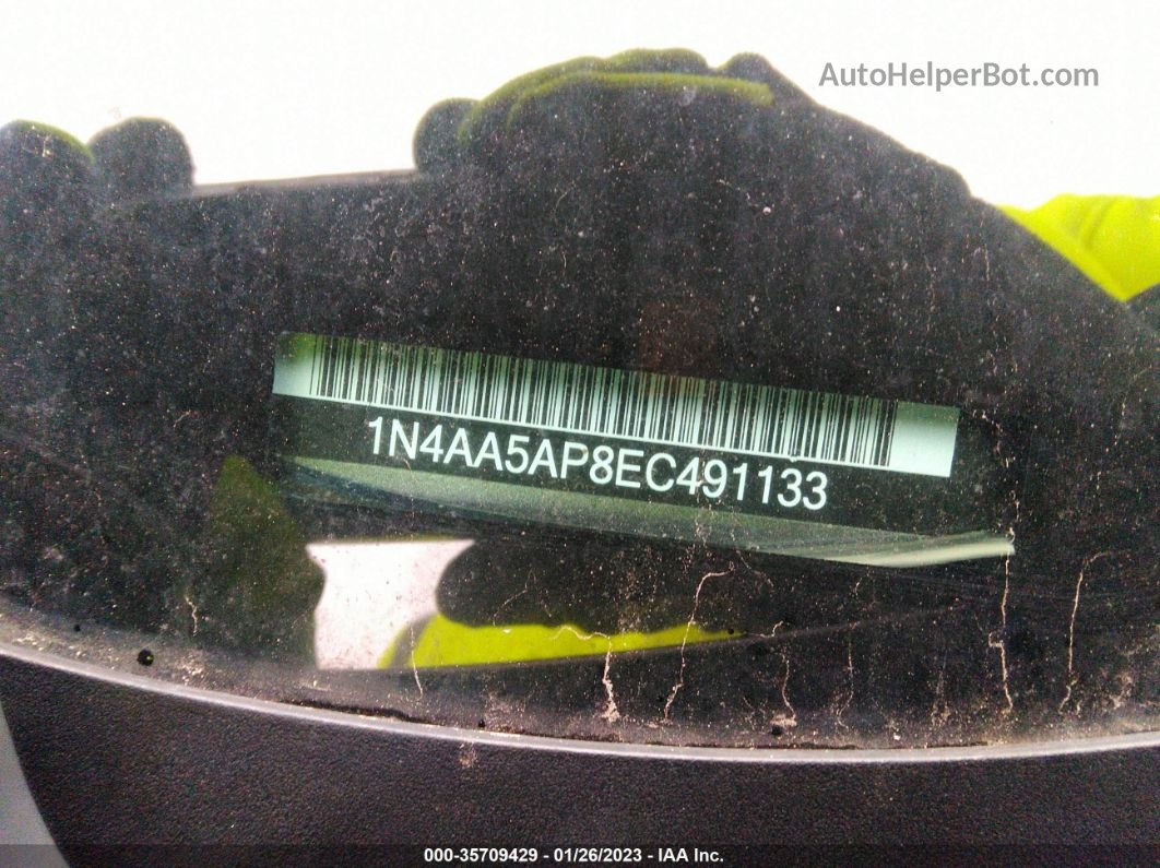 2014 Nissan Maxima 3.5 Sv W/sport Pkg Gray vin: 1N4AA5AP8EC491133