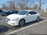 2014 Nissan Maxima 3.5 S/3.5 Sv White vin: 1N4AA5AP8EC493447