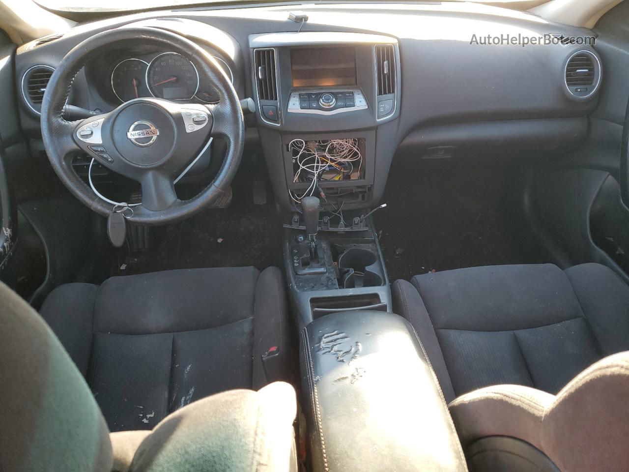 2014 Nissan Maxima S Черный vin: 1N4AA5AP8EC497417