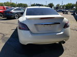 2014 Nissan Maxima S White vin: 1N4AA5AP8EC912686