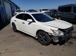 2014 Nissan Maxima S White vin: 1N4AA5AP8EC912686