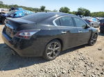 2014 Nissan Maxima S Black vin: 1N4AA5AP9EC434147