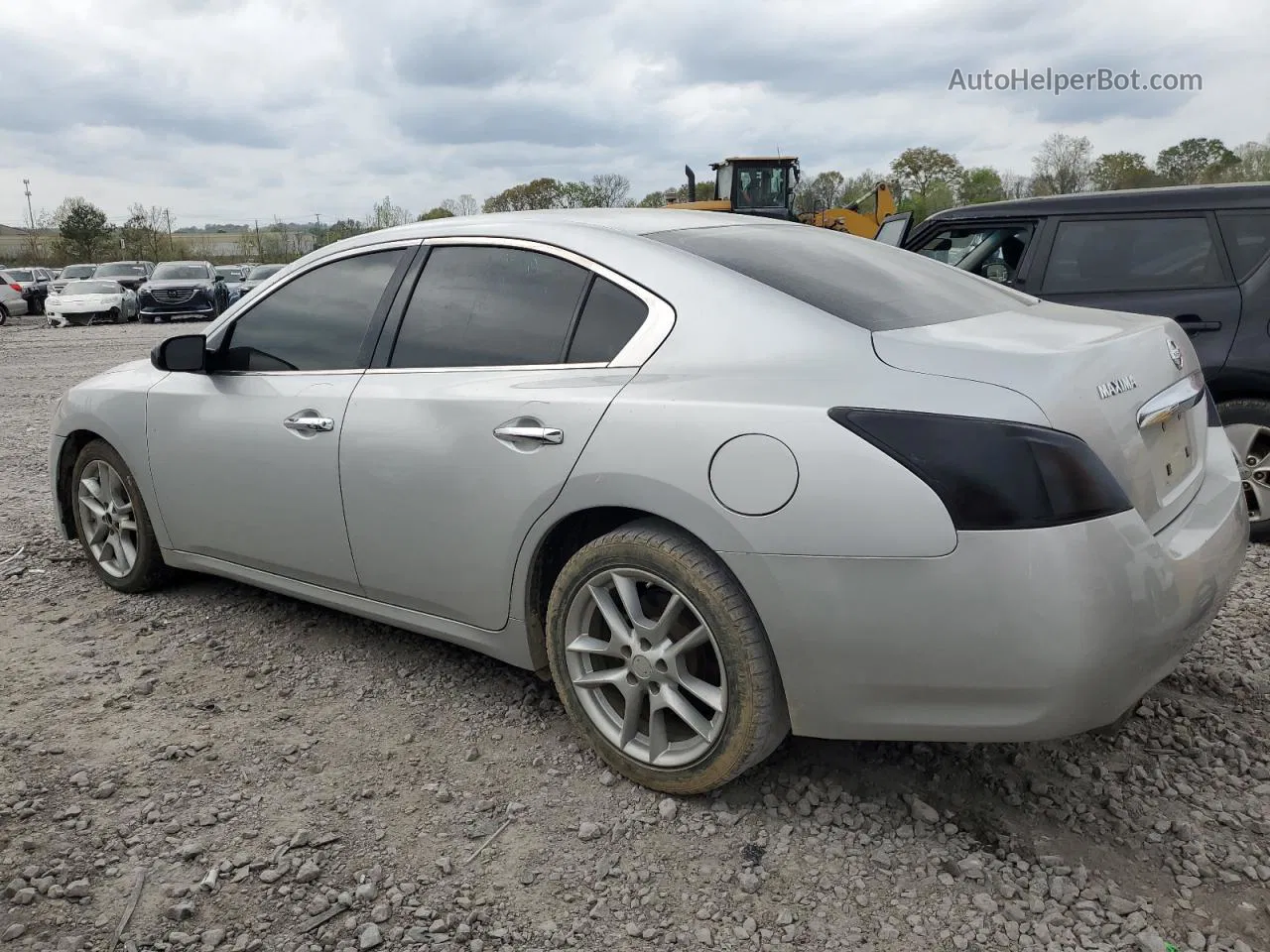 2014 Nissan Maxima S Silver vin: 1N4AA5AP9EC449229