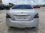 2014 Nissan Maxima S Silver vin: 1N4AA5AP9EC470744