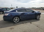 2014 Nissan Maxima S Blue vin: 1N4AA5AP9EC471697