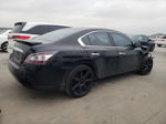 2014 Nissan Maxima S Black vin: 1N4AA5AP9EC476138